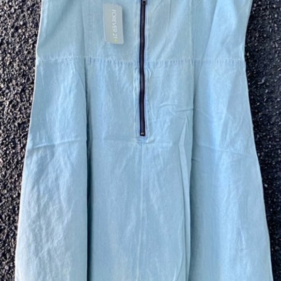 Forever 21 Light Denim Dress - Picture 2 of 4